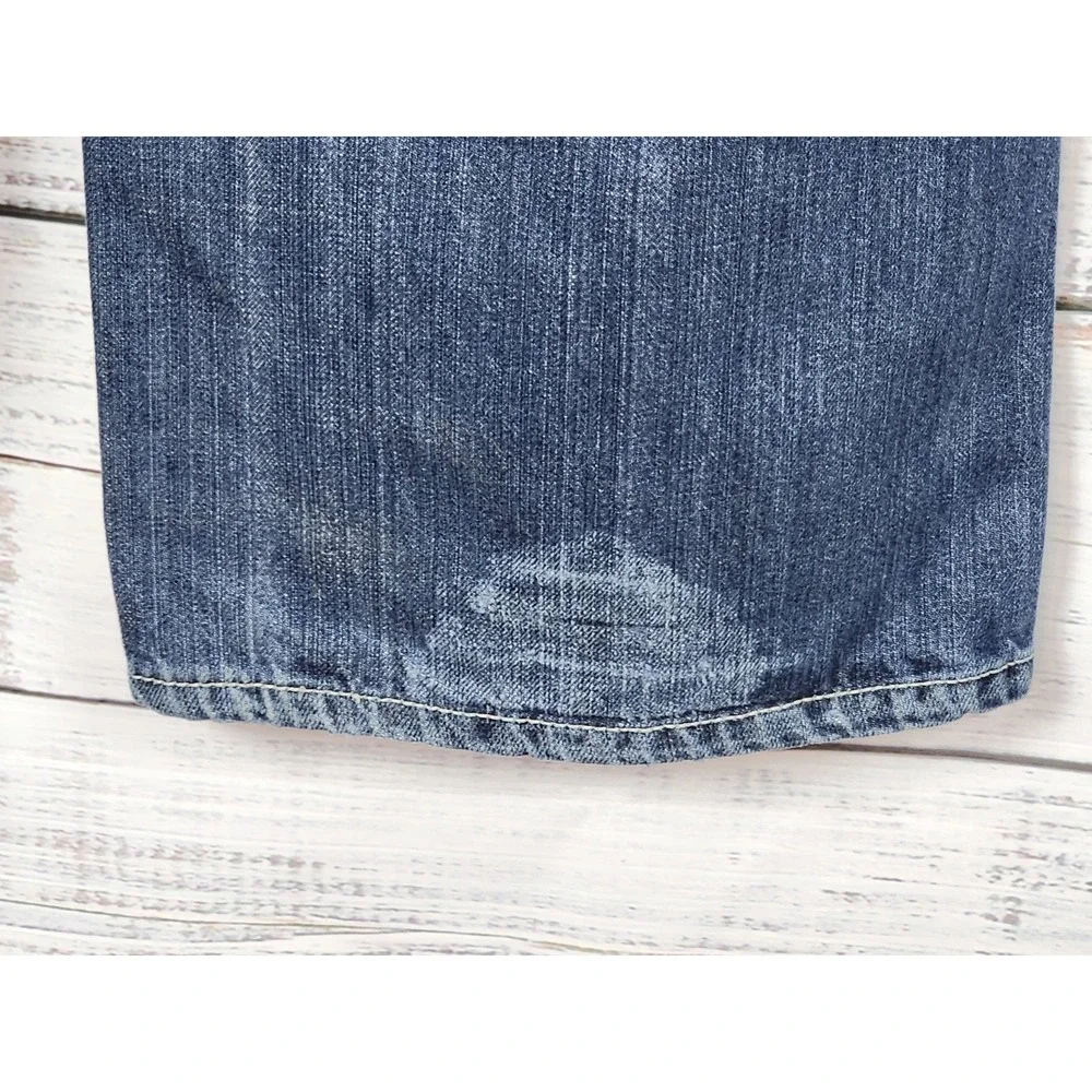 Vintage Old Navy Painters Jeans Mens 36x34 Med Blue Wash Denim Carpenter Utility
